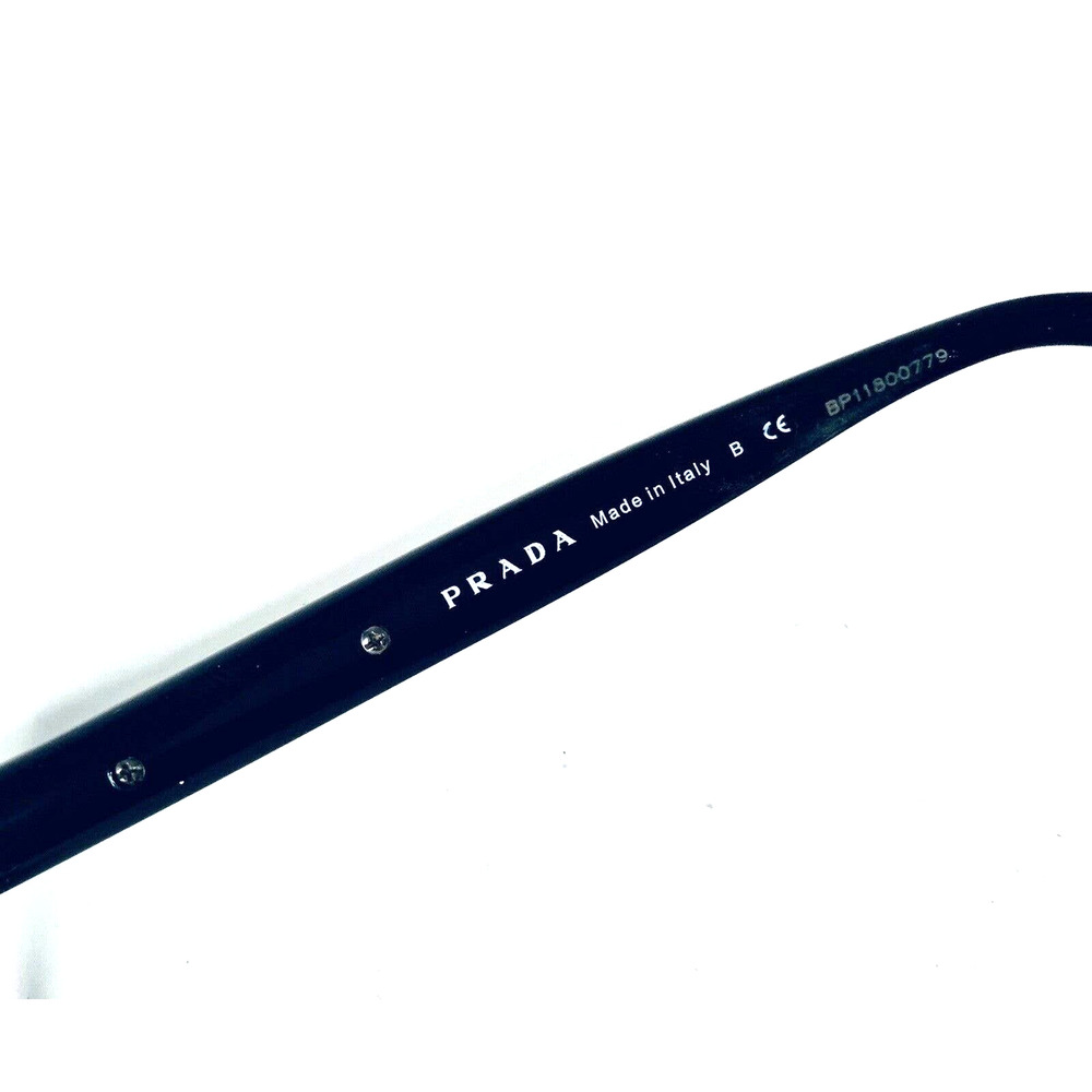 Prada Black Acetate Wayfarer Glasses - Picture 7 of 11